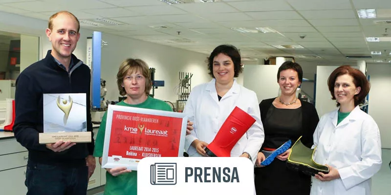 Bekina Boots es el nuevo Laureado PYME de UNIZO para Flandes Oriental