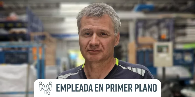 Nuestro compañero Steve Jooris en la producción de Bekina Indurub